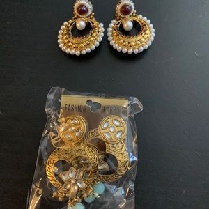 Indian traditional earrings